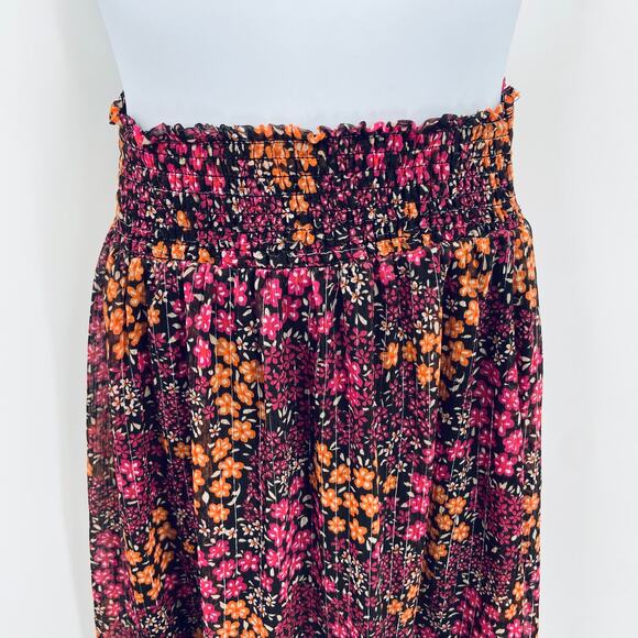 Justice Floral Peasant Hi-Low Skirt - Size 10 - Flowy - Picture 2 of 6